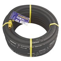 3/8" ID Air Hose, 1/4" ends, 50 ft